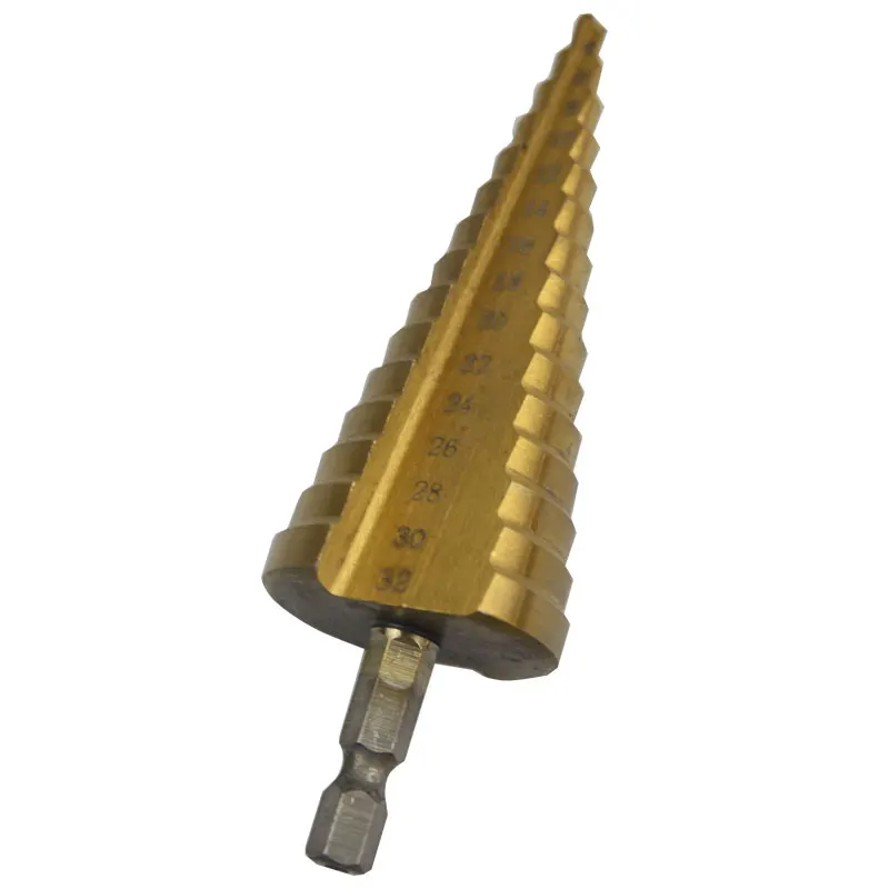 3 шт. Hss ступенчатое Коническое сверло набор металлических отверстий резец