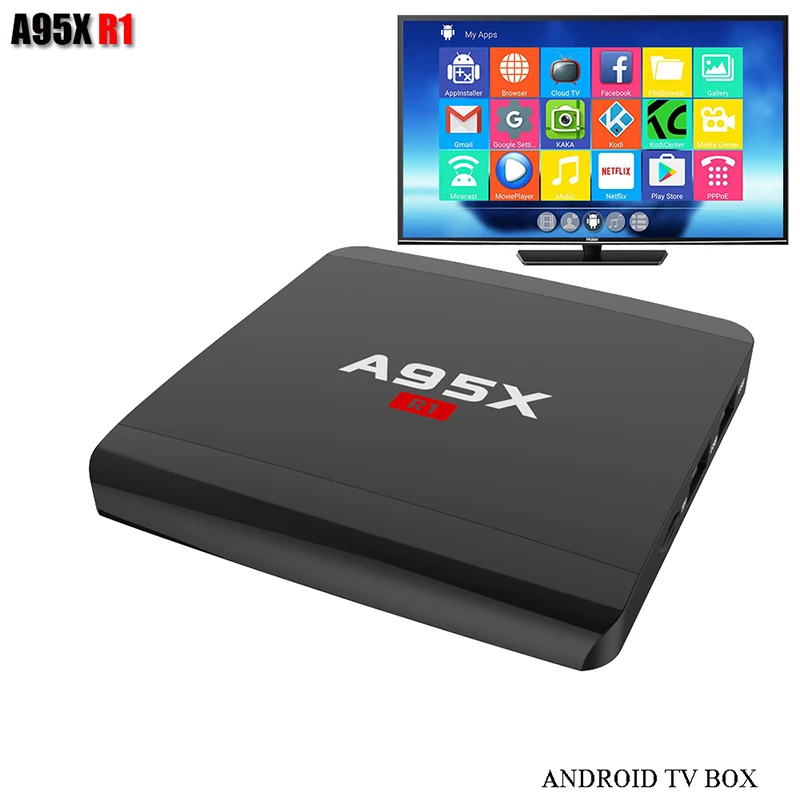 A95 R1 IPTV 1 бесплатная ТВ коробка Amlogic S905W + 8GB Android 7 арабский подписка Смарт