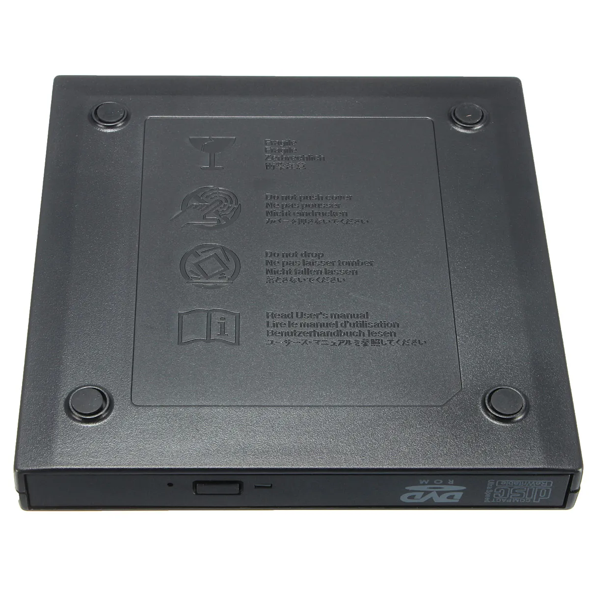 USB2.0 Внешний DVD rom Плеер ридер CD RW комбо горелки привод для портативных ПК оптический привод комбо DVD/CD горелки CD/DVD-rom CD-RW