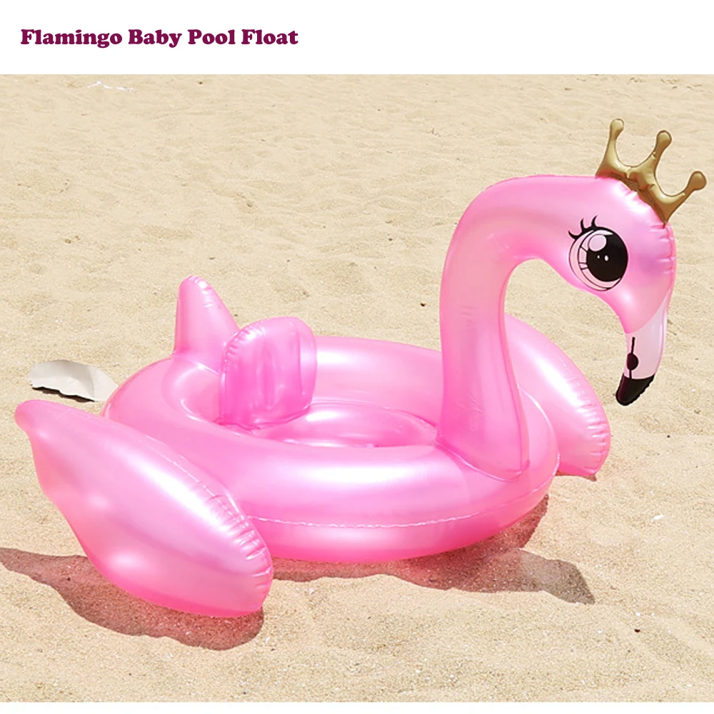 Детское надувное плавательное кольцо Фламинго Единорог Ананас из ПВХ для летнего веселья на воде, игрушка для круговой плавательной бассейна.