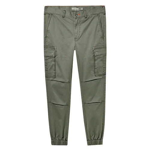 15Green Giordano Эластичные мужские хлопчатобумажные джинсовые брюки с боковыми карманами на коленях - Цвет: 15Green