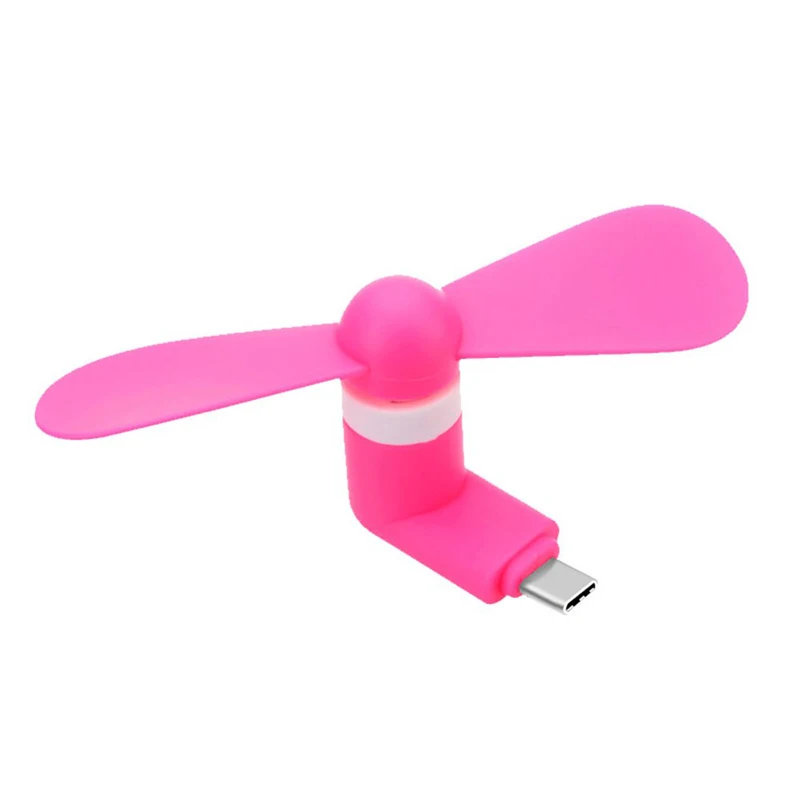 Тип C USB-C Гибкая мини Охлаждающие вентиляторы для samsung LG Oneplus Xiaomi Mi5 Mi5s MI4C huawei P9 P10 P20 P30 Тип-c разъем вентилятор
