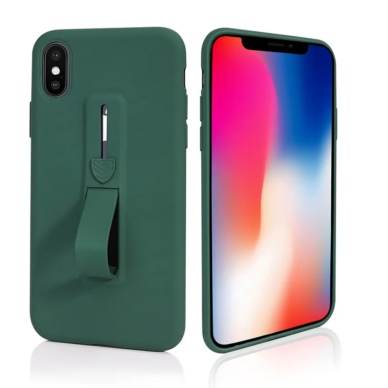 Rheinruby стенд Функция чехол для iPhone 6 S 7 8 Мягкие TPU Тонкий кольцо держатель X 10 плюс