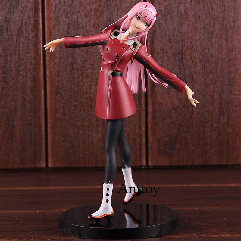 02 Zero Two DARLING in the FRANXX ПВХ Аниме Фигурки Коллекционная модель игрушки