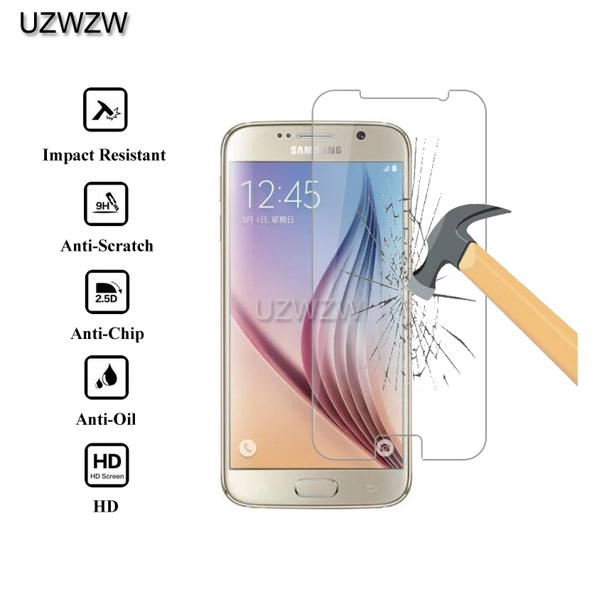 2.5D HD закаленное стекло для samsung Galaxy S6 Защитная пленка для экрана для samsung Galaxy S6 стекло