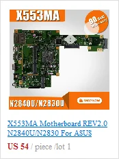 N56DY материнская плата для ноутбука ASUS N56D N56DP N56DY R501DY N56DYA материнская плата HD 8570 м HD8570M 2 Гб графический