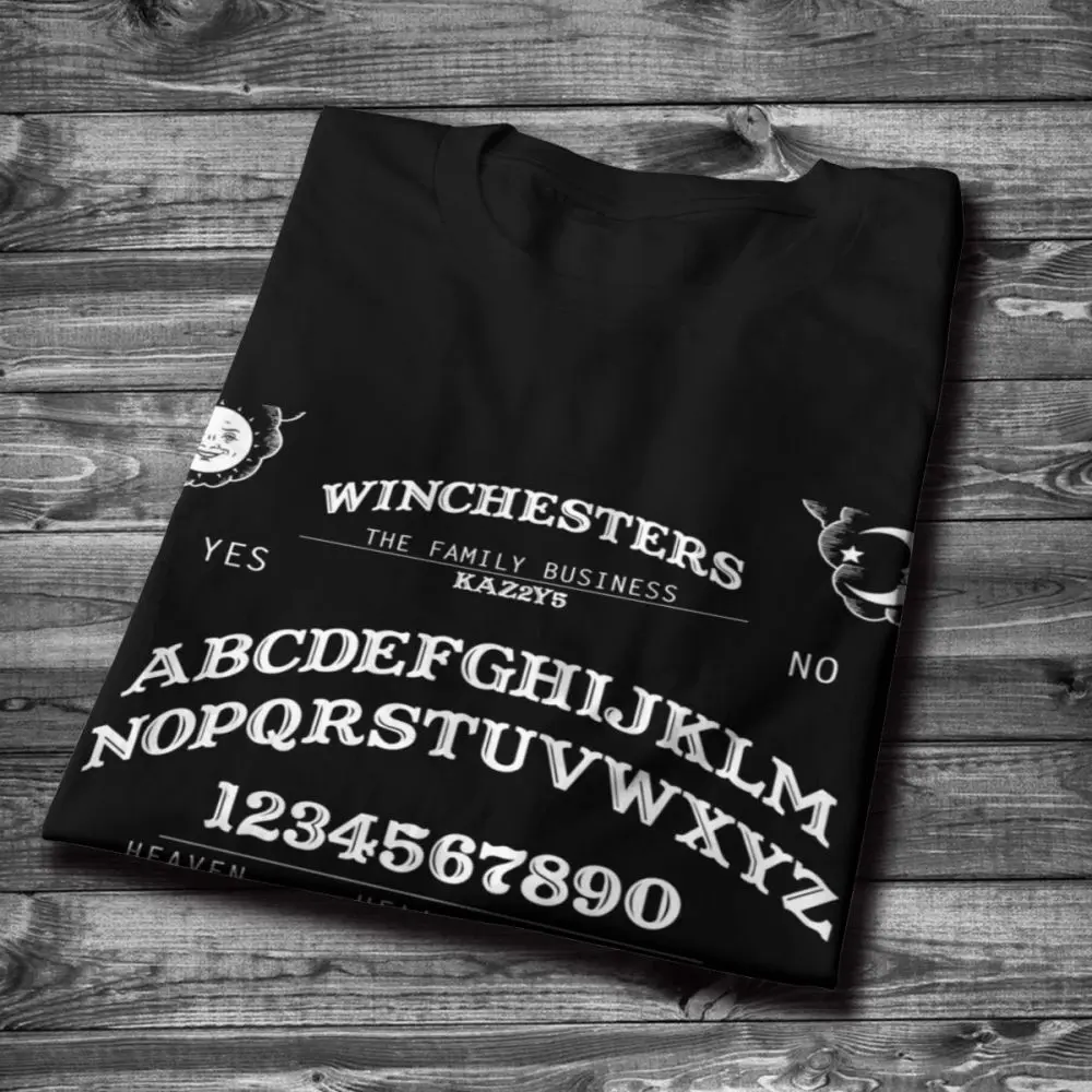 Мужская футболка с круглым вырезом SUPERNATURAL OUIJA Классическая S-6XL из натурального