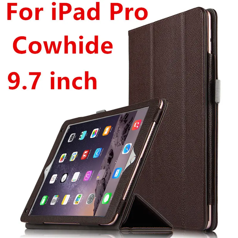 Умный чехол из воловьей кожи защитный для планшета Apple iPad Pro 9 7 защита от дюйма|for