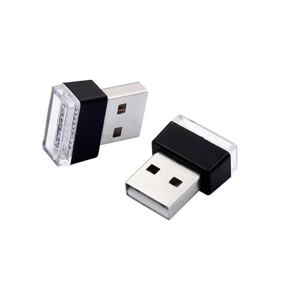 Универсальный мини USB ночной Светильник СВЕТОДИОДНЫЙ Автомобильный интерьерный атмосферный светильник s Feet лампа освещение украшение интерьера лампы 4 цвета