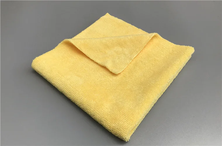 1 PC Yellow Lucullan Улучшенная прямые обтекаемой формы ткань Не оставляющий царапин для покрытия, покрытия воском, 40X40 см 300GSM полотенца из микрофибры - Цвет: 1 PC Yellow