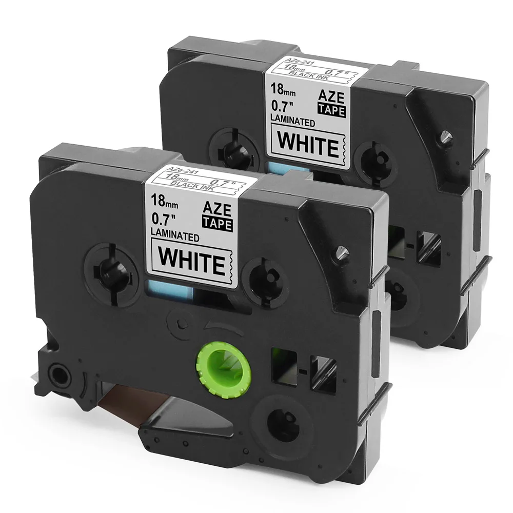 2 шт./лот TZE241 Tz241 TZe-241 ламинированные этикетки клейкие Ленты Совместимость для Brother