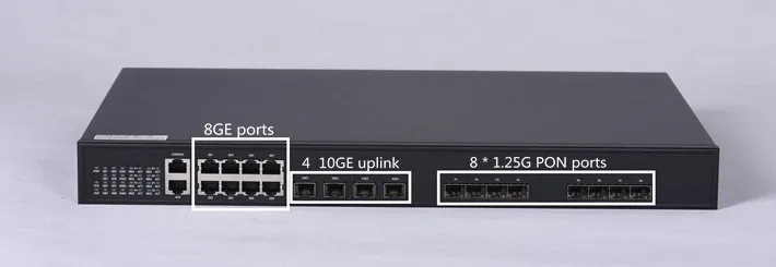 8 PON портов EPON OLT оборудование с модулями SFP 1 U | Мобильные телефоны и аксессуары