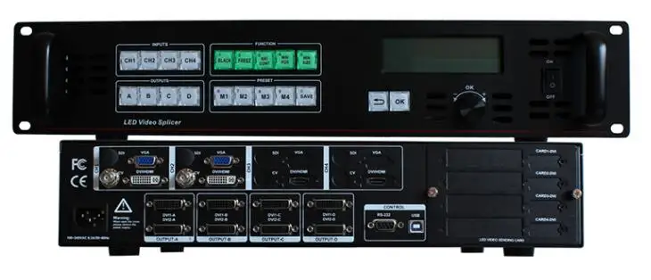 AMS-SC368A 8k видео настенный контроллер видео скейлер микшер