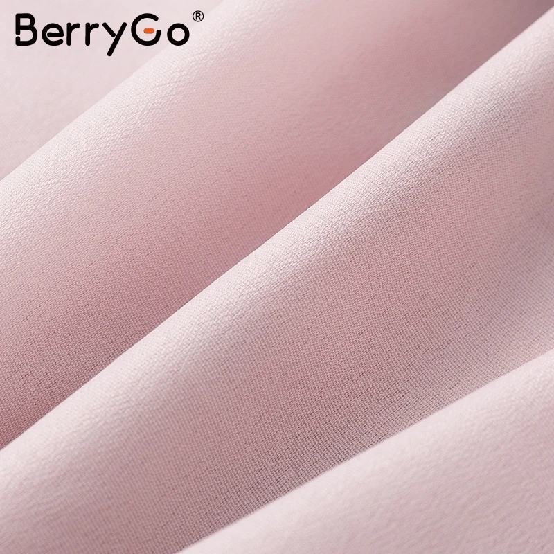 BerryGo, повседневная, с рюшами, с цветочным принтом, летняя, розовая, юбка, женская, эластичная, элегантная, boho, короткая юбка, femme, с высокой талией, для отдыха, пляжная юбка