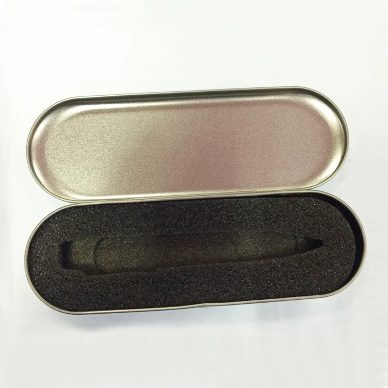 5 шт. большая металлическая прямоугольная коробка для ручек упаковка ручки