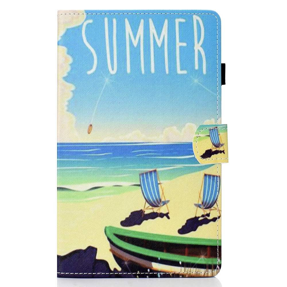 as photo Чехол-подставка для Samsung Galaxy Tab 3 Lite " T110 T111 Tab E 7,0 дюймов T113 T116 SM-110 SM-T113 планшетный чехол для телефона кожного покрова - Цвет: as photo