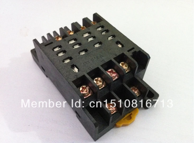 100PCS PTF14A основание релейного разъема для LY4NJ HH64P-L реле мощности