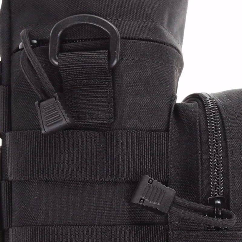 На открытом воздухе Molle бутылка для воды сумка тактическая Шестерня чайник поясная сумка для армейских фанатов скалолазание кемпинг походные сумки