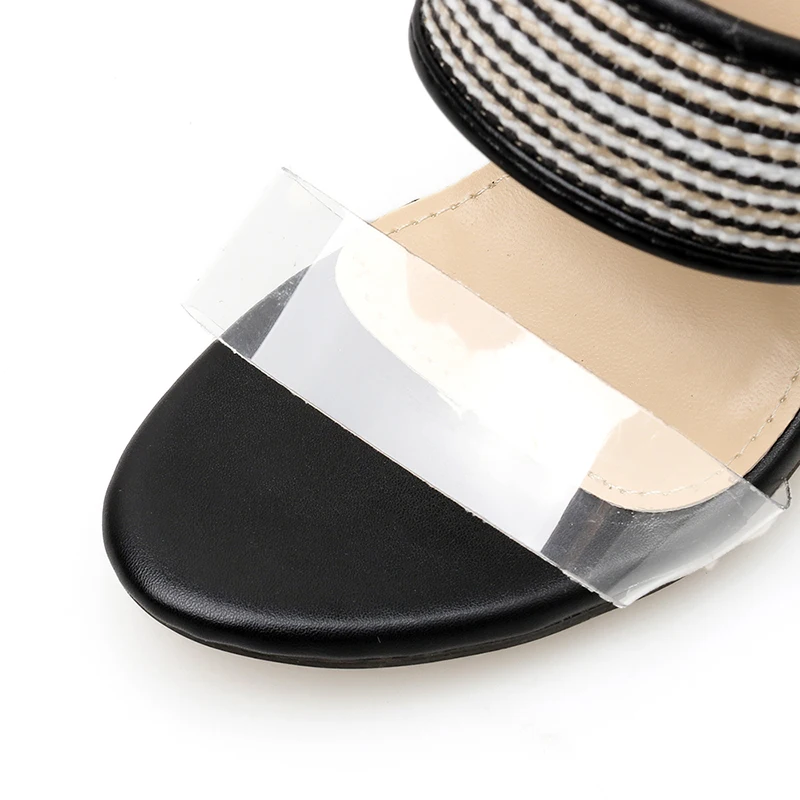 Женские шлепанцы 2019 модные сандалии с открытым носком без застежки пикантные