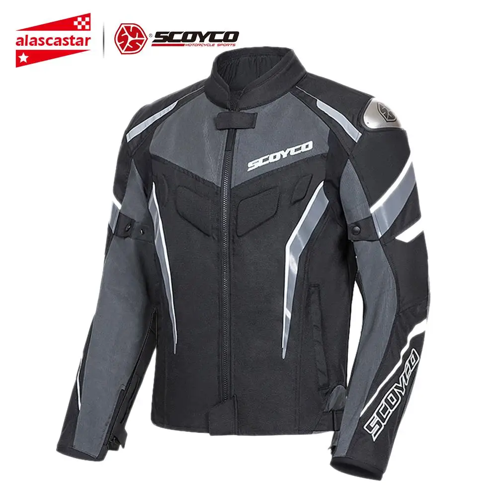 SCOYCO летняя мотоциклетная куртка + мотоботы Светоотражающая дышащая Chaqueta