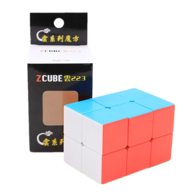 Z cube Cloud Series 2x2x3, волшебный кубик, головоломка, скоростной кубик, красочная обучающая и развивающая головоломка, Cubo Magico, детский подарок, Забавный