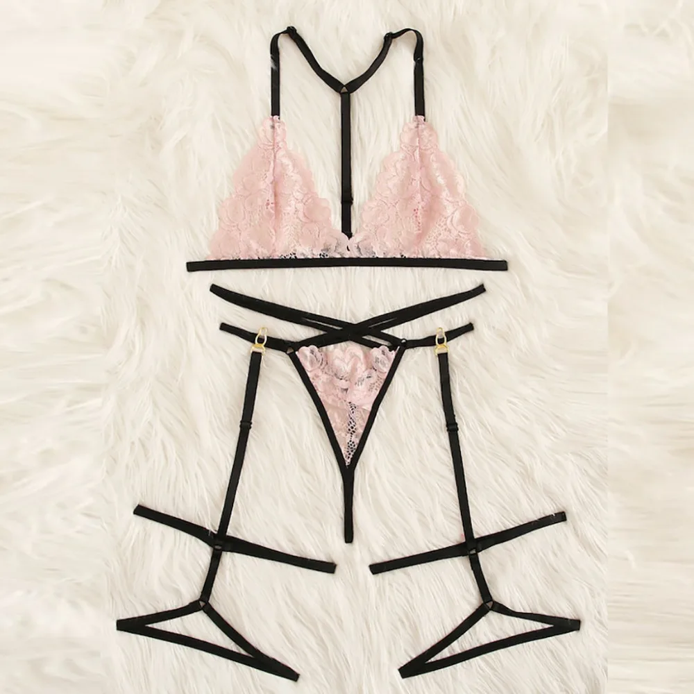 Эротические комплекты женское прозрачное сексуальное изысканное кружевное