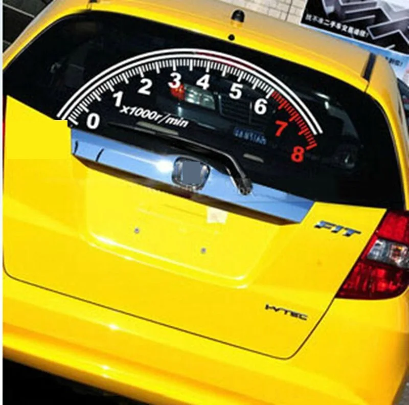 Автомобильные аксессуары наклейка на автомобиль светоотражающие Материал 60x30 см