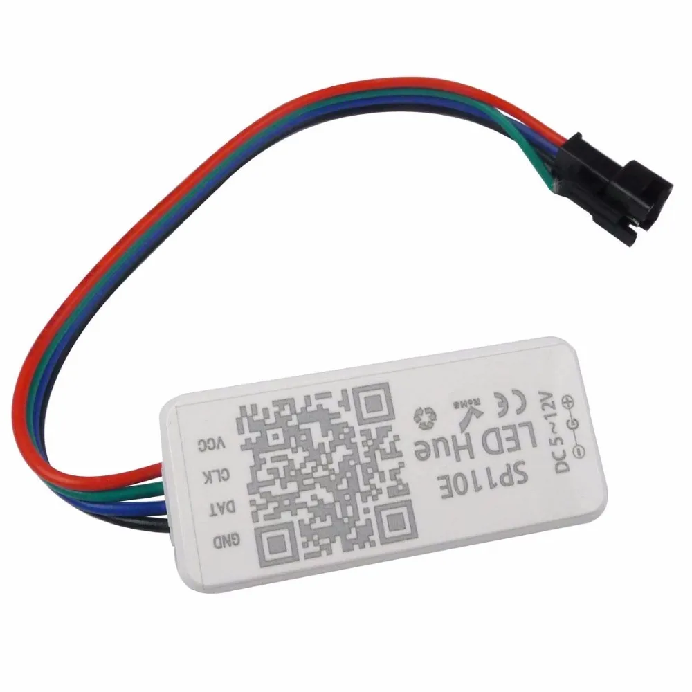 Bluetooth Контроллер SP110E для светодиодной ленты WS2811 WS2812B WS2813 SK9822 APA102|Контролеры RGB| |