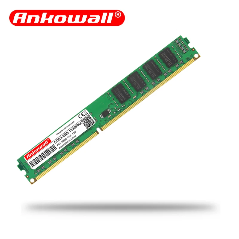 Ankowall DDR3 8 ГБ ОЗУ 1600/1333 МГц Память DIMM для настольного ПК 10600 1 5 В DDR 3 материнская