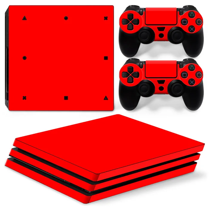 Новый Однотонная одежда Play Station 4 Pro игры кулон со стрелками контроллер кожа