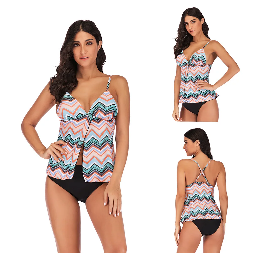 Swimwear купальники 2019 танкини Мягкий Бикини короткий плюс размер Maio женский пляжный