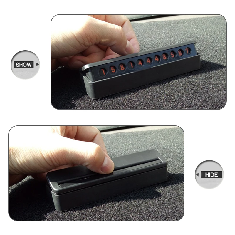 Автомобильный Стайлинг Скрытая парковочная табличка с номером телефона для BMW E36