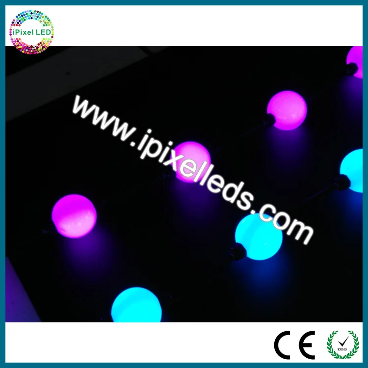 50 мм полноцветный DMX мяч 3D светодиодное освещение модуль пиксель узел|led pixel