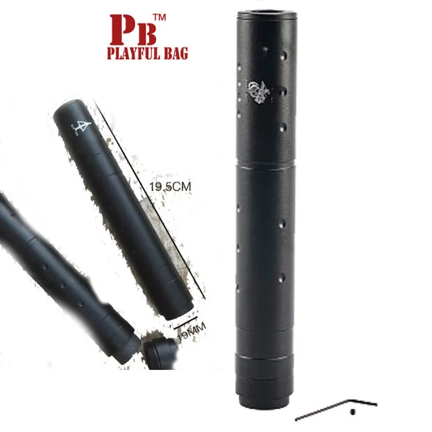 Jinming 8 поколение глушителя UMP45 украшения переоборудование частей непосредственно вставляется в не функциональный гель мяч пистолет Открытый CS игрушки