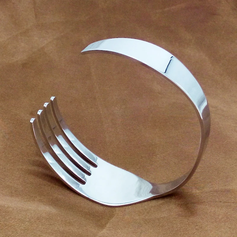 Ножов вилок браслеты для женщин и мужчин ювелирные изделия из нержавеющей стали