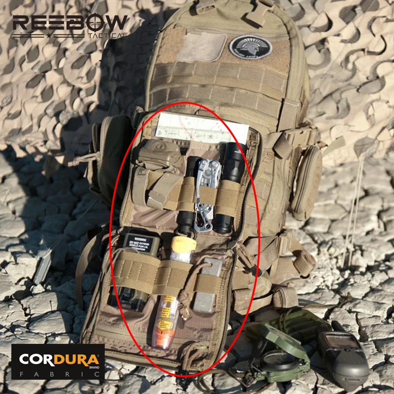 

REEBOW TACTICAL Utility Molle EDC Pouch Outdoor Hunting Tool Organizer Hiking Camping Sport 1000D CORDURA Accessories Bag