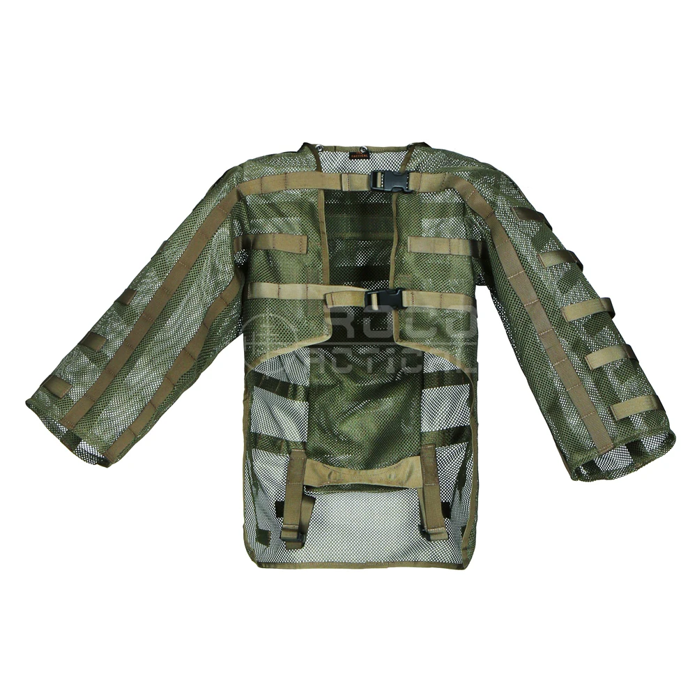Снайпер Tog Ghillie костюм основа гидратация совместимые дышащие снайперские пальто Viper капюшоны армейский зеленый/черный