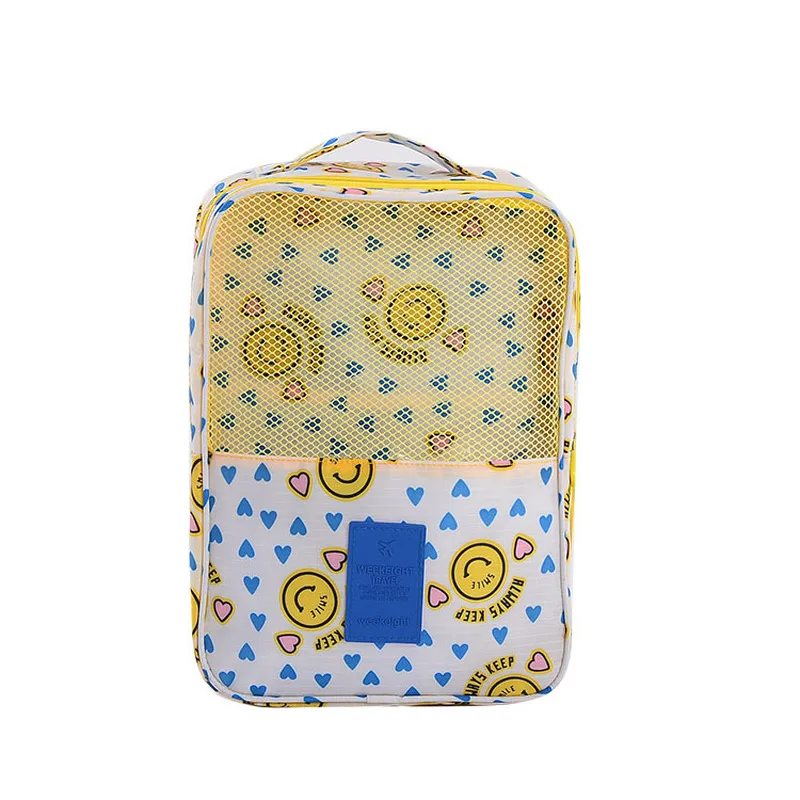 С мультяшным принтом для хранения сумки нейлоновые водонепроницаемые