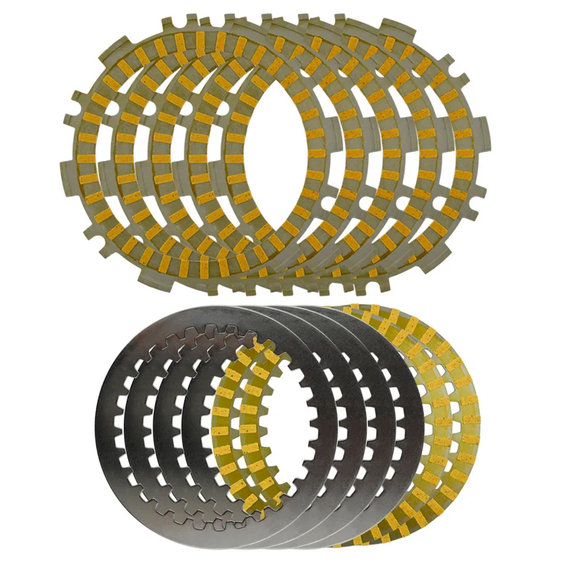 Набор деталей двигателя мотоцикла фрикционные диски сцепления и стальные