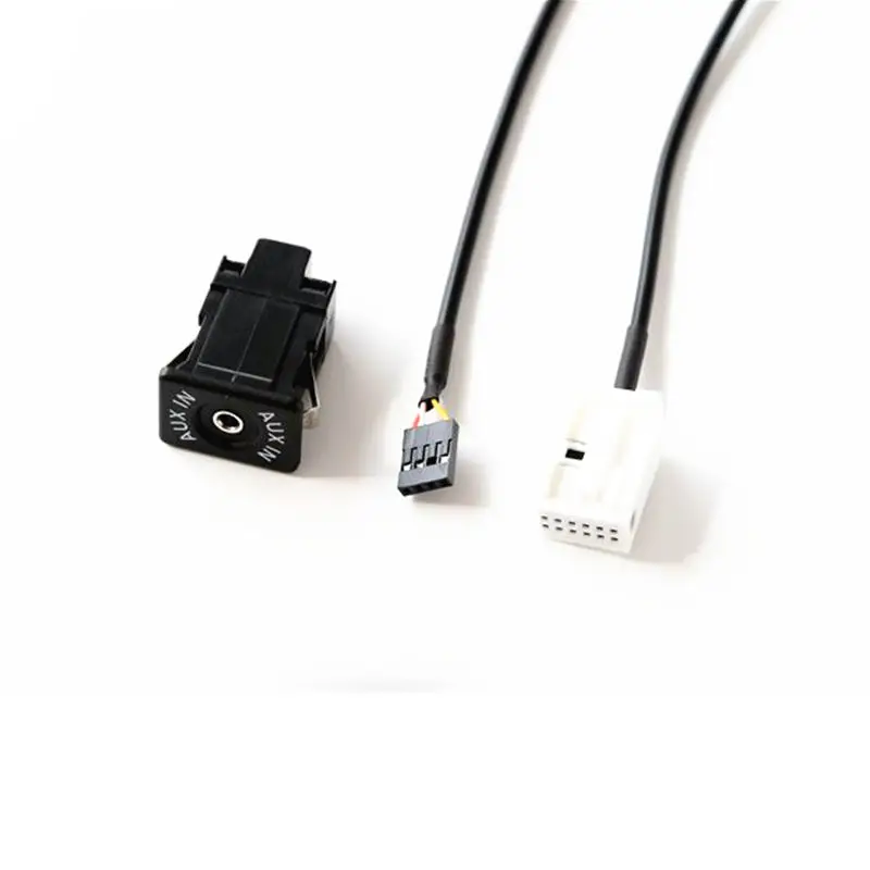USB AUX штепсельная Вилка для BMW E60 E63 E64 E65 E66 E81 E82 E87 E88 E70 E90 E91 E92|Перемычки| |