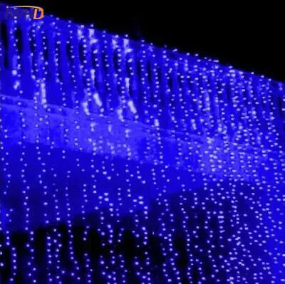 IWHD 3X1 м светодиодный новогодние гирлянды год Рождественские Светодиодный светящиеся гирлянды для украшения гирлянды на открытом воздухе Luces De Navidad