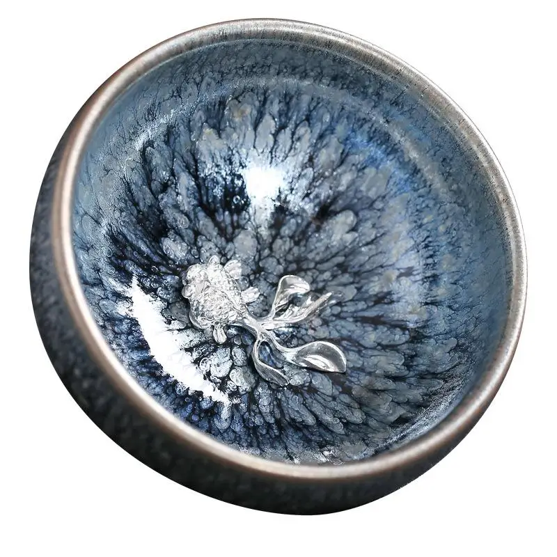 Китайская чайная чашка, фарфоровая чашка с рыбками, чайная чашка, набор, чайная посуда, керамический чайный набор кунг-фу, керамическая чашка, китайский подарок
