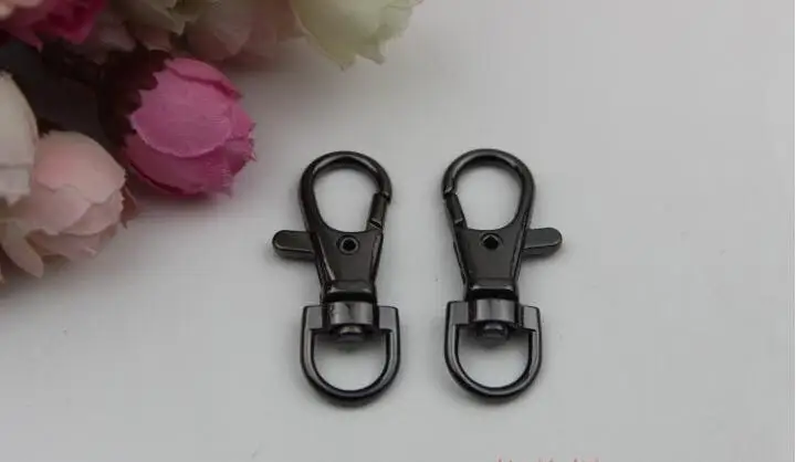 (100 PCS/lot) 4 color DIY bag spring link latch key chain lobster clasp hardware accessories | Багаж и сумки
