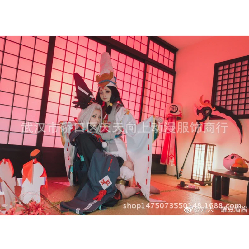 W1150 мобильная игра Onmyoji Cos Hakutoshi Meikai No Yakujin необычный непробужденный маскарадный