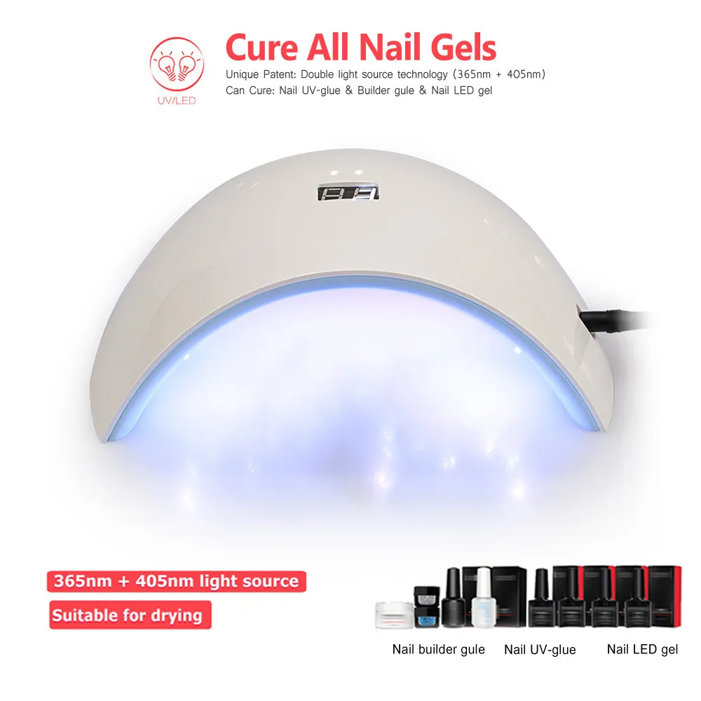 (Доставка из России) SUN9S UVLED Ногтей Лампа Сушилка Для Двойной Солнечного Света