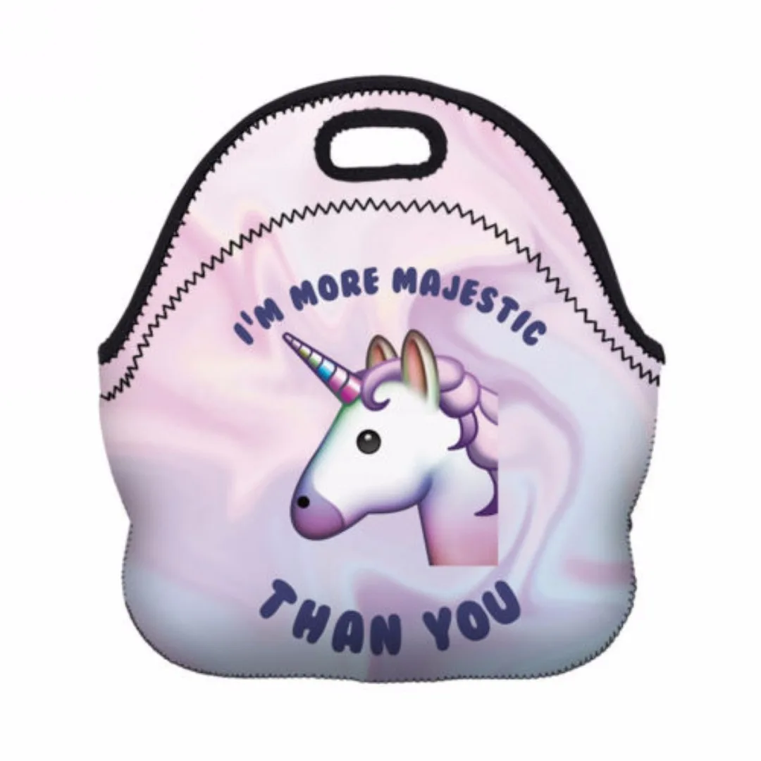 JX-LCLYL Unicorn Tote Insulated Lunch Cooler Travel Picnic Box Handbag Bento Bag Neoprene | Дом и сад