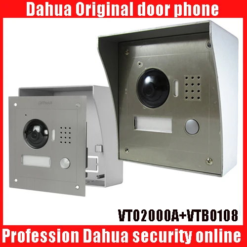 Dahua DH VTO2000A IP металлическая вилла наружная станция Видео дверной телефон POE видео
