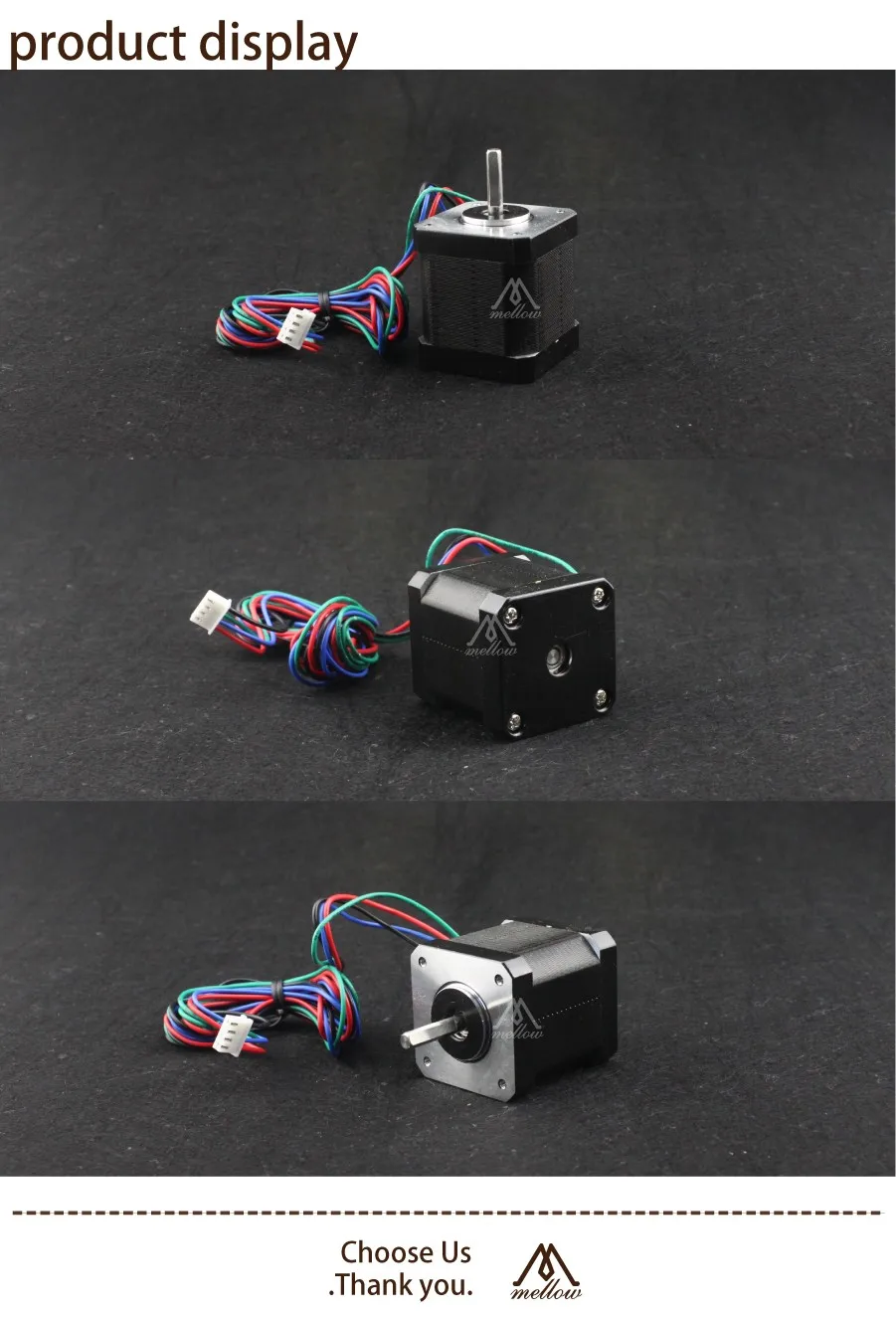 5 шт./лот 3D печать Аксессуары 42 Шаговый двигатель 1,5 A 1,5 n1.8 Zaxis экструдер винт двигатель диски
