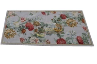 Hand-woven Needle Tip 100% Wool Carpet Beautiful Amazing Hand Crafted Gorgeous Floral Needlepoint Natural Sheep Wool Runner