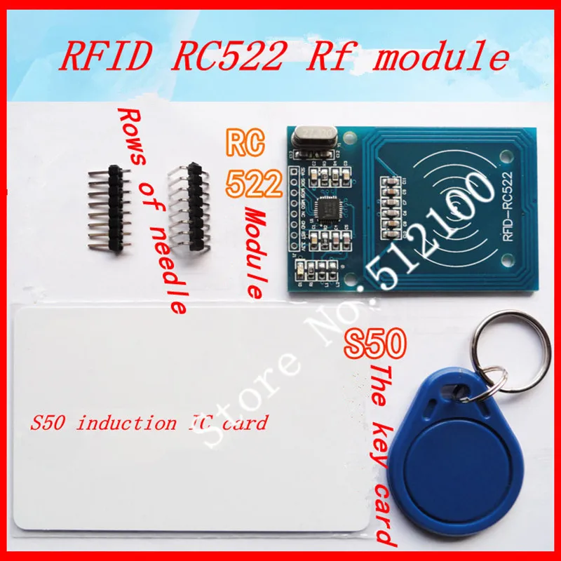 Бесплатная доставка! 10 шт./лот MFRC 522 RC522 RFID RF IC модуль датчика карты для отправки S50
